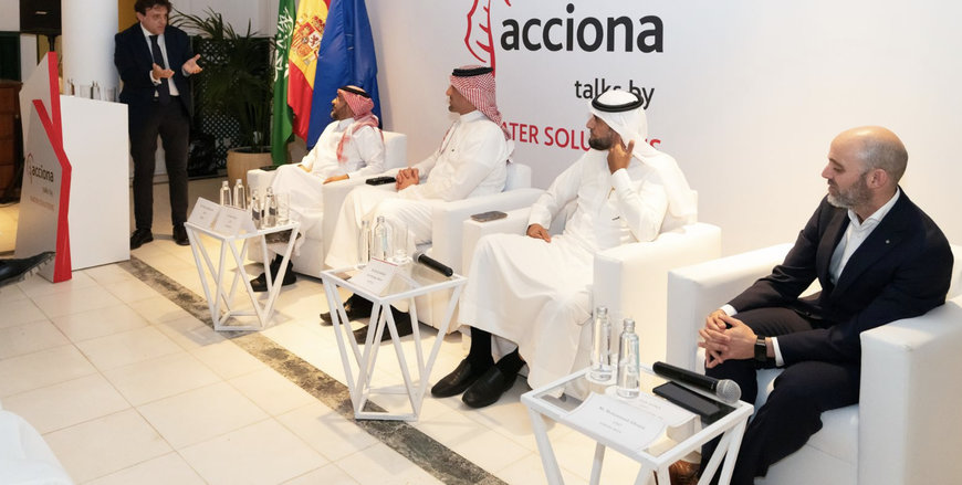 ACCIONA presents it first talks about reverse osmosis desalination